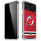 NHL New Jersey Devils Home Jersey iPhone XS Max Clear Case